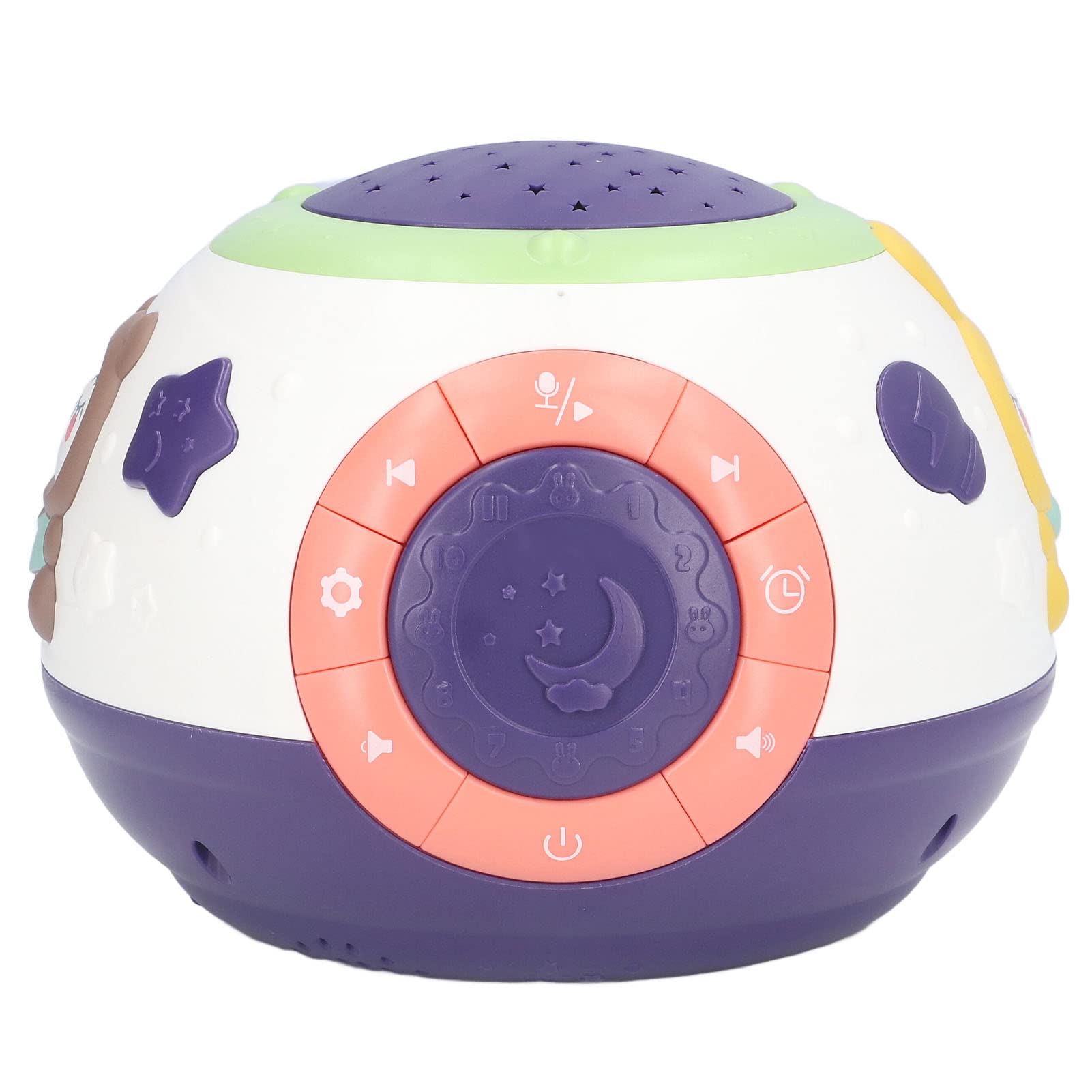 VGEBY Baby Night Light Projector - Cute Cartoon Nursery Projection Lamp with Soothing Music & Soft Light, Perfect for Bedtime, Kids Room Decor, and Birthday Gifts for Infants & Toddlers