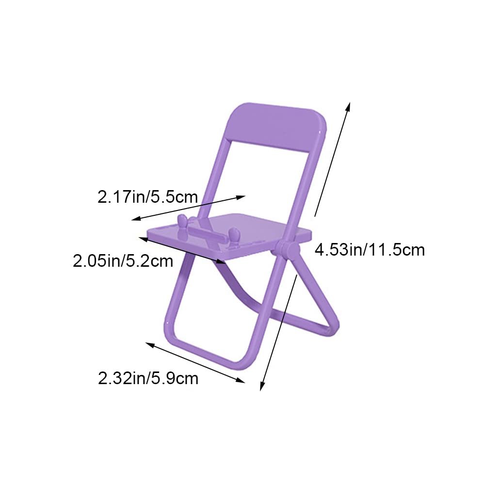 Adjustable Phone Holder Stand - Foldable Mobile Phone Mount for Bedroom, Dining Room & Office - Perfect for Watching Videos, Reading & Video Calls