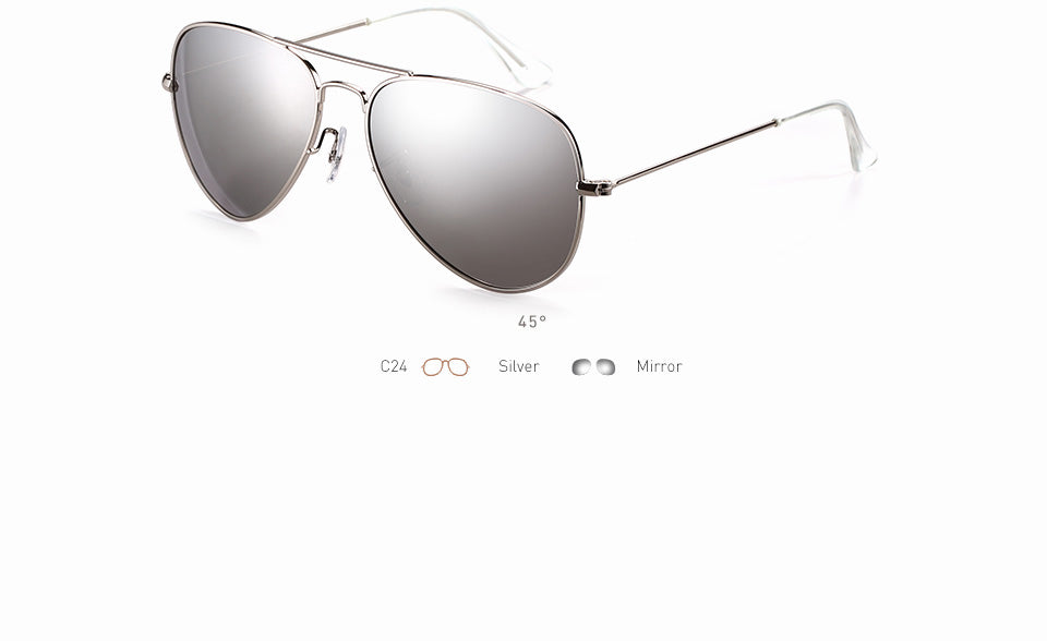 20/20 Unisex Full Rim Square Alloy Polarized Sunglasses 17019 - UV Protection for Driving, Outdoor Sports & Fashion Accessories
