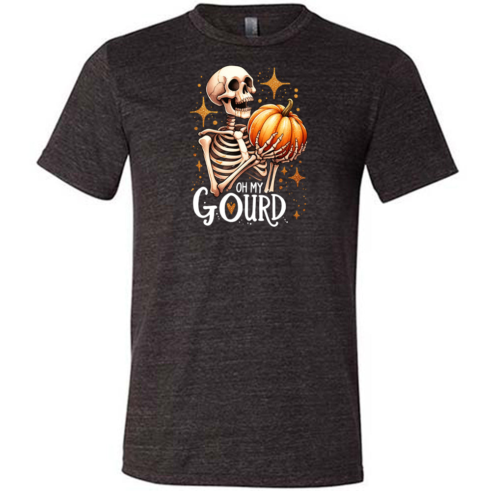 Unisex Oh My Gourd Graphic T-Shirt - Funny Pumpkin Print Casual Tee for Fall, Halloween & Thanksgiving Outfits