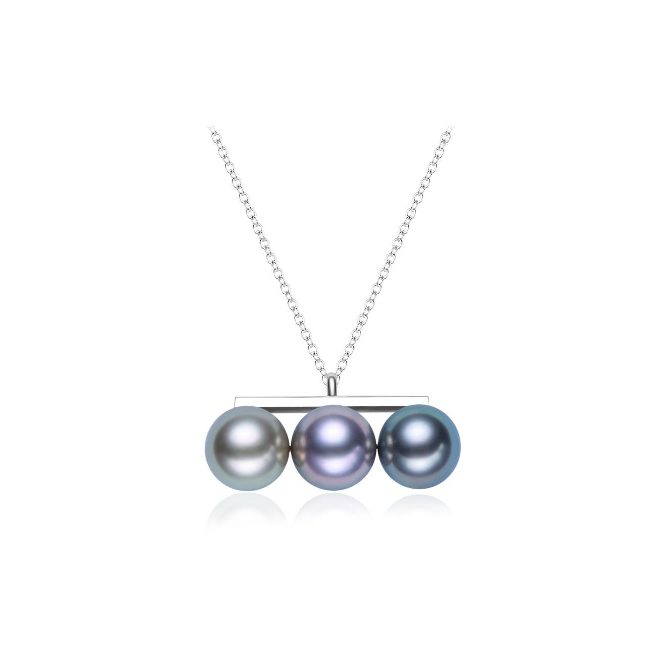18K Solid Gold Saltwater Tahitian Pearl Necklace for Women - Elegant Luxury Jewelry Gift for Wedding, Anniversary & Special Occasions