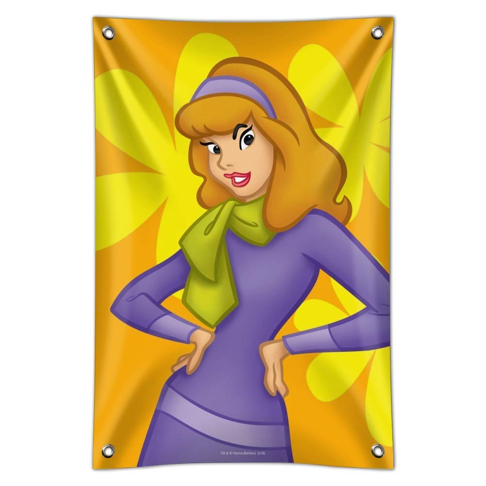 Scooby Doo Daphne Character Sign - Vintage Cartoon Decor for Home, Office, Business - Perfect for Mystery Room, Kids Bedroom & Fan Gifts