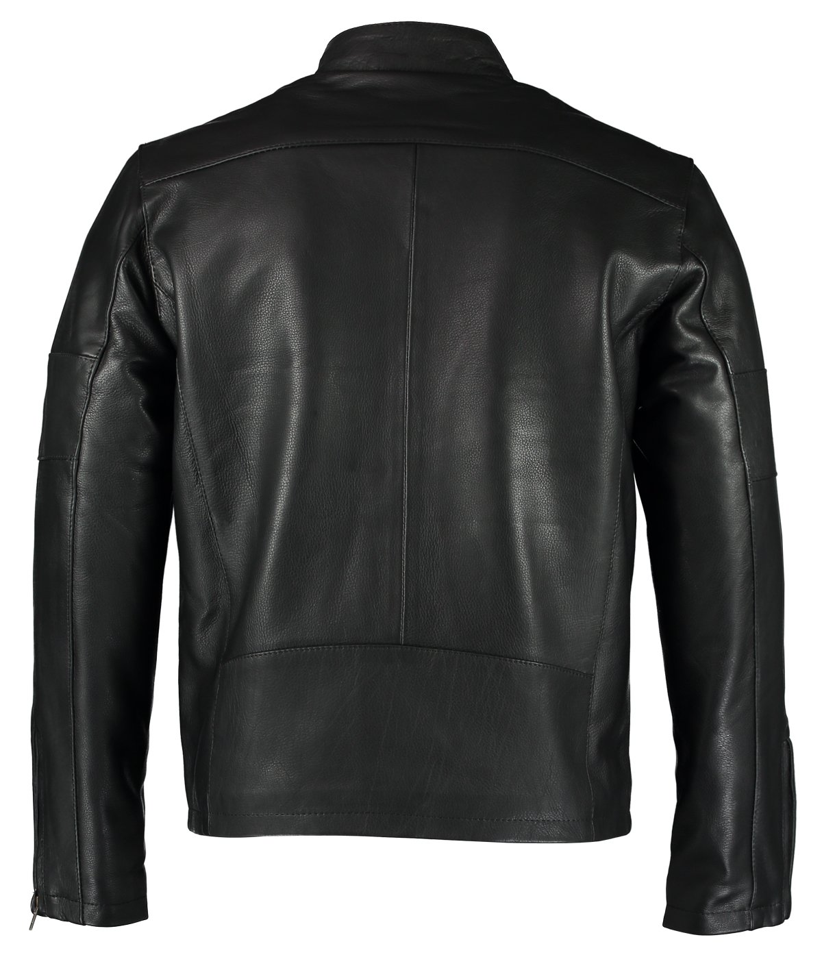 Men's Daytona Black Classic Leather Jacket - Genuine Leather Motorcycle Jacket for Men - Perfect for Riding, Casual Wear & Outdoor Adventures