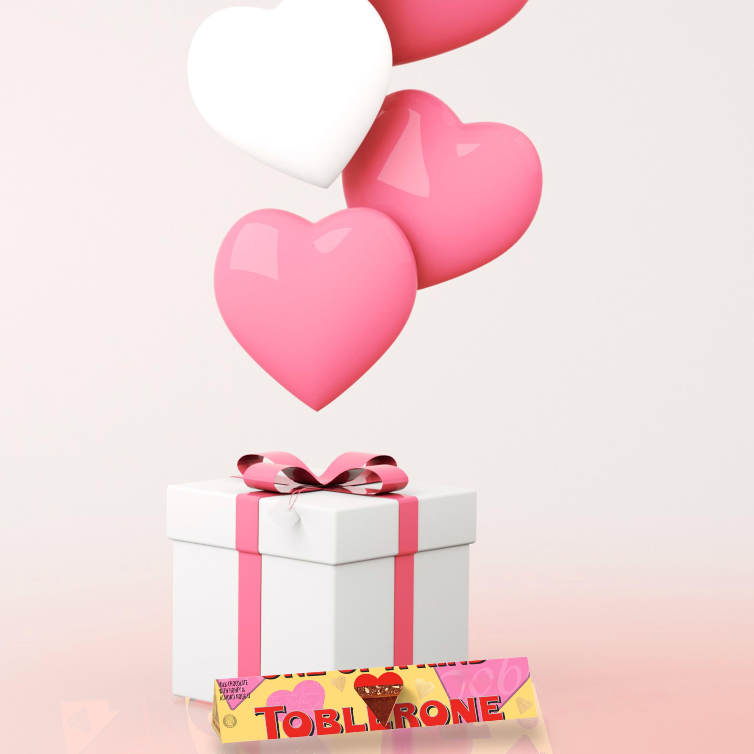 Toblerone Milk Chocolate Bar with Honey and Almond Nougat - 12.6 oz Swiss Chocolate Gift for Valentine's Day, Christmas, Birthdays & Special Occasions | Perfect for Gifting, Parties & Sweet Treats