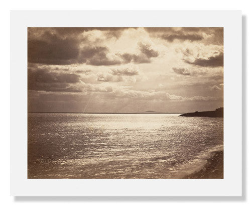 Gustave Le Gray Seascape Art Print - Vintage Nautical Wall Decor for Living Room, Bedroom & Office | Classic Marine Photography