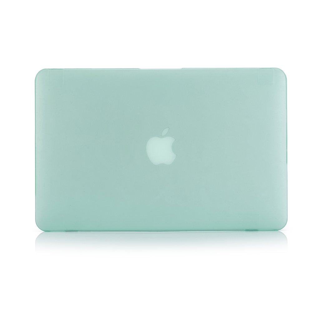 RUBAN MacBook Air 11 Inch Case Compatible with Model A1370 A1465 - Soft Touch Plastic Hard Shell Protective Cover for Mac Air 11.6 (Green) | Perfect for Work, Travel & School Protection