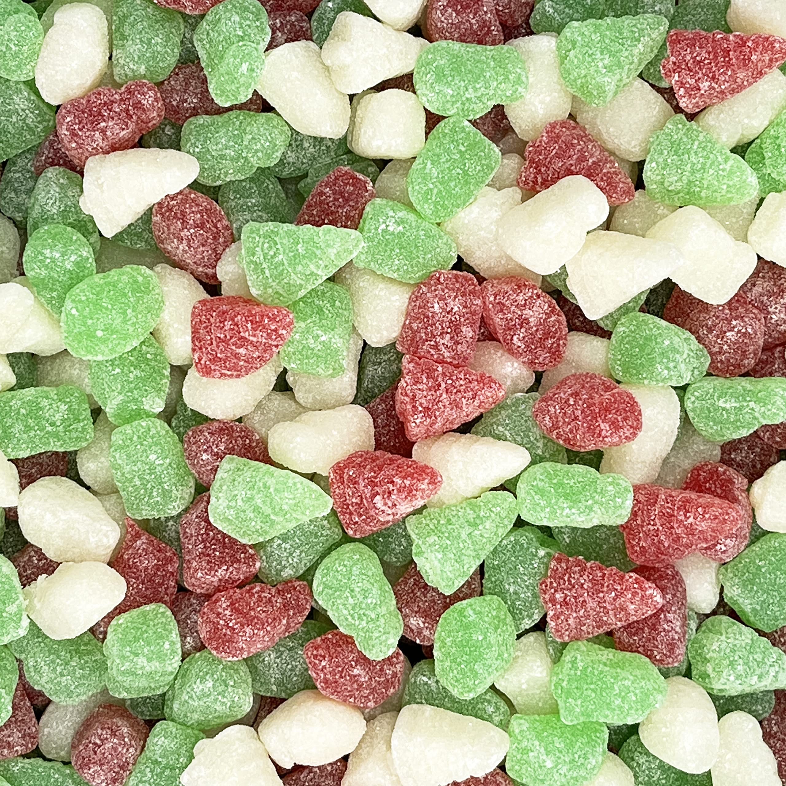 Fruidles Christmas Holiday Jelly Mix Fruit Candy - 5lb Bulk Assorted Flavored Gummy Bears, Sour Worms & Fun Shapes - Perfect for Stocking Stuffers, Party Favors & Holiday Treats