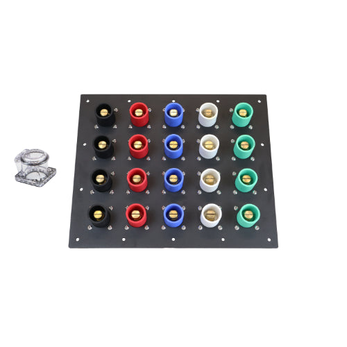 1600 Amp Male Double Set Screw 20 Position CAM Lock Panel - Heavy Duty Electrical Panel for Industrial & Commercial Use