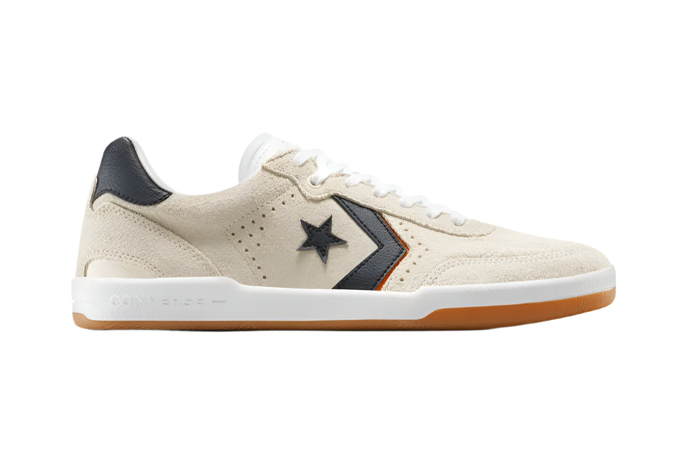 Converse CONS Louie Lopez Pro 2 Skateboarding Shoes - Egret/White/Orange | High-Performance Skate Shoes for Men & Women | Perfect for Street Skating & Casual Wear
