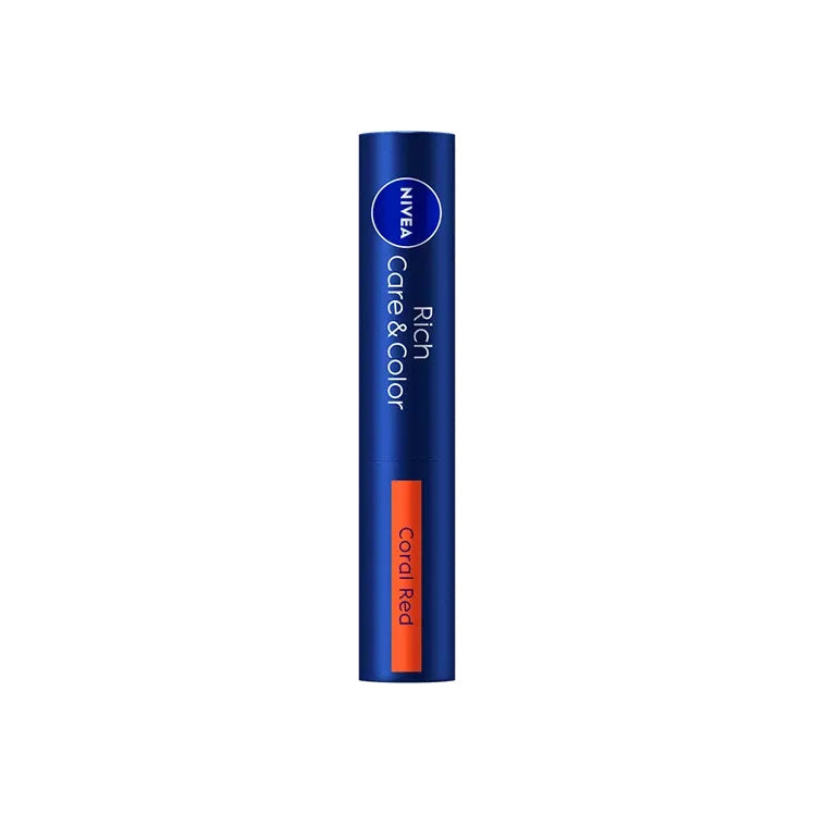 Nivea Japan Rich Care & Color Moisturizing Tinted Lip Balm 2g - Hydrating & Nourishing Lip Care with Natural Tint | Perfect for Daily Moisture & Subtle Color Enhancement