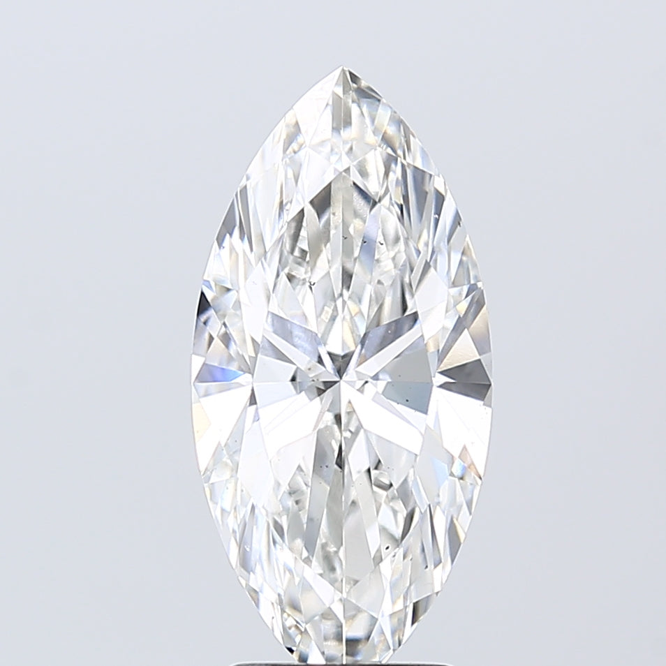 3.00 Carat Marquise Lab Grown Diamond - VVS1 Clarity, D Color | Eco-Friendly Engagement Ring Center Stone for Wedding & Proposal