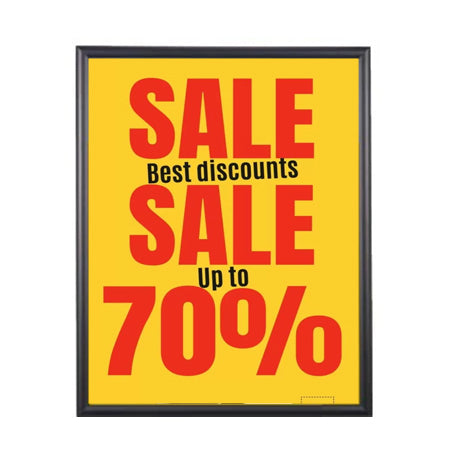 12x36 Poster Frame - SwingFrame Wide Face Display for Art, Photos & Posters - Perfect for Home, Office & Gallery Decor