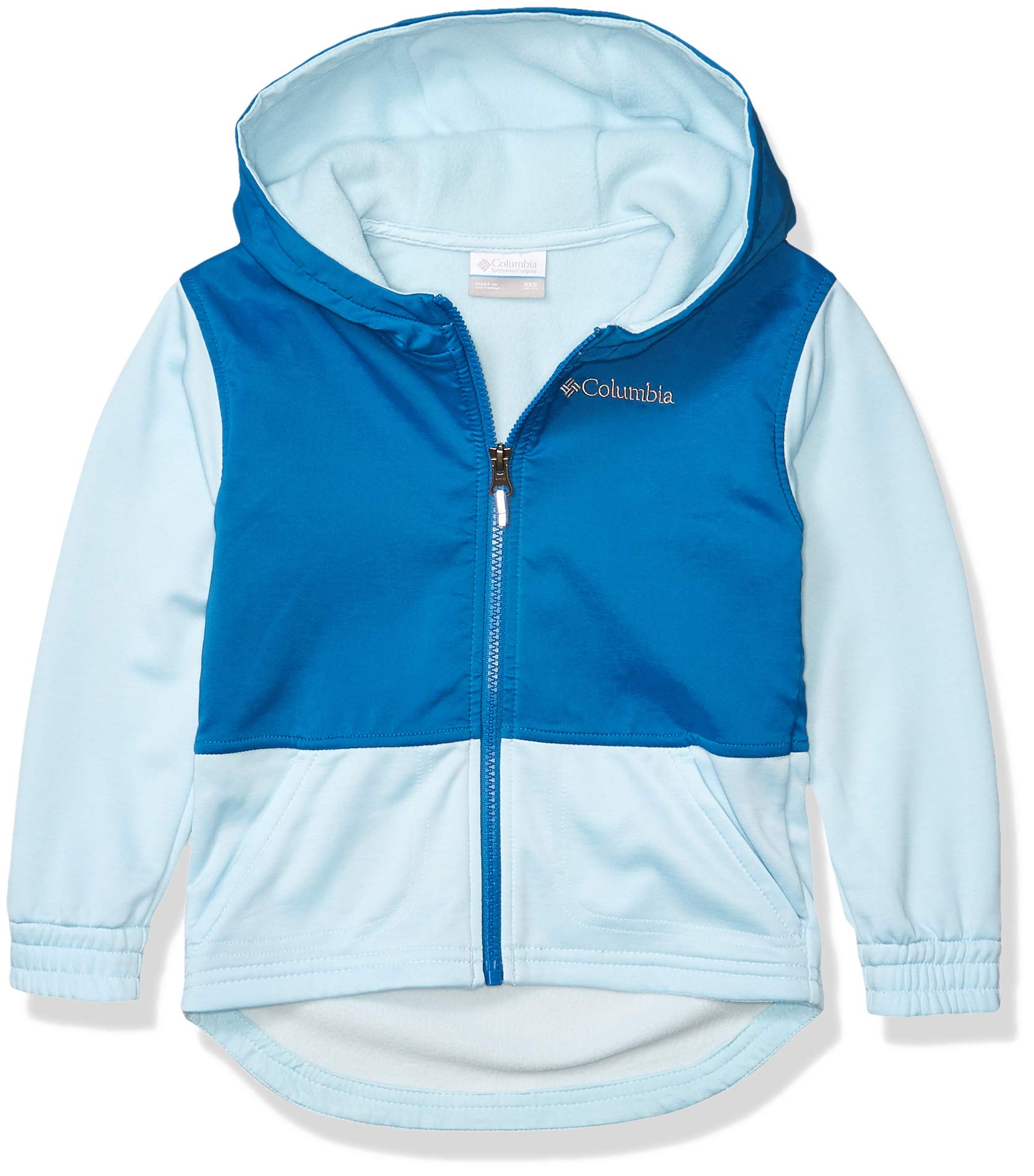 Columbia Girls' S'More Adventure Hybrid Hoodie - Water-Resistant Fleece Jacket for Outdoor Play, Hiking & Camping - Warm & Comfortable Kids' Outerwear for Cold Weather Adventures