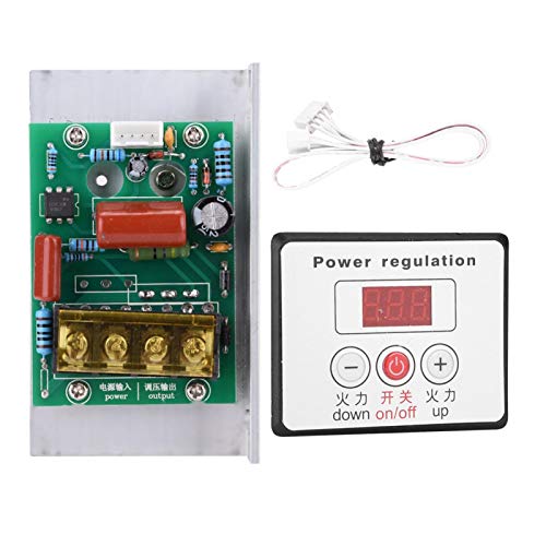 6000W AC Motor Speed Controller - Digital Voltage Regulator for Home Appliances