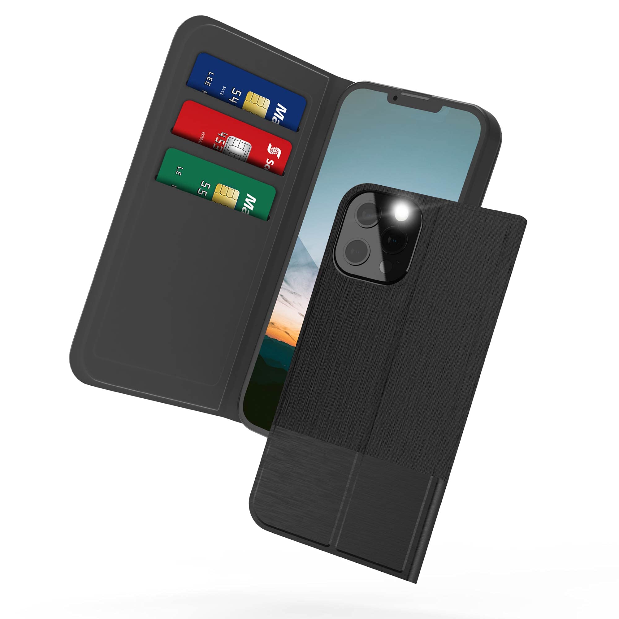 Premium PROXA Flip Cover Wallet Case for iPhone 13 Pro Max (6.7