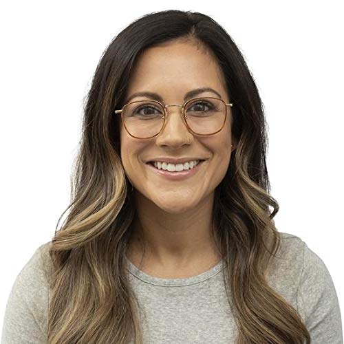 Eyebobs Inside Unisex Premium Reading Glasses for Men & Women - Square Frame Readers for Computer Work, Reading & Office Use