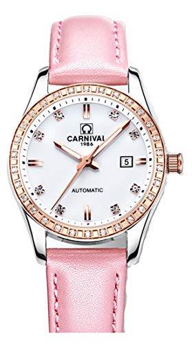Pink Gold Leather
