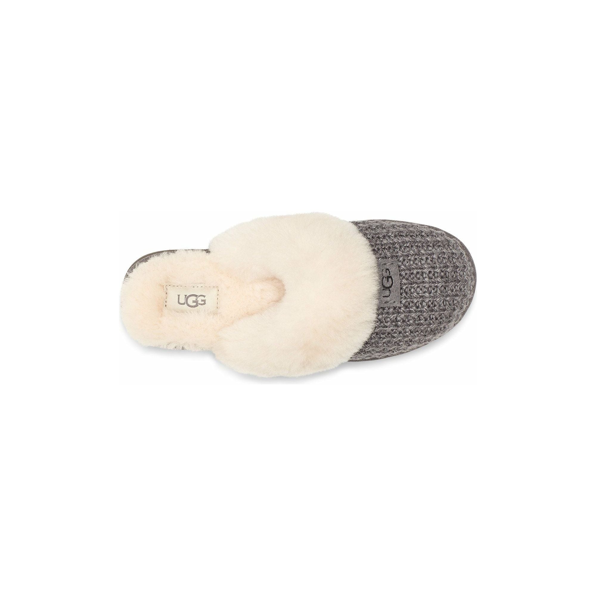UGG Women's Cozy Slippers - Soft Fleece Lined House Shoes for Winter, Warm Indoor/Outdoor Slide Slippers for Women - Perfect for Home, Lounge & Cold Weather Comfort (Charcoal)