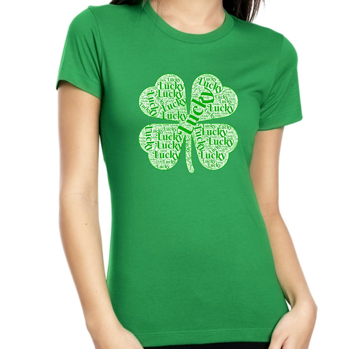 St. Patrick's Day Shirts for Women - Cute Irish Lucky Clover Shamrock T-Shirts | Perfect for St. Paddy's Parties, Parades & Irish-Themed Events