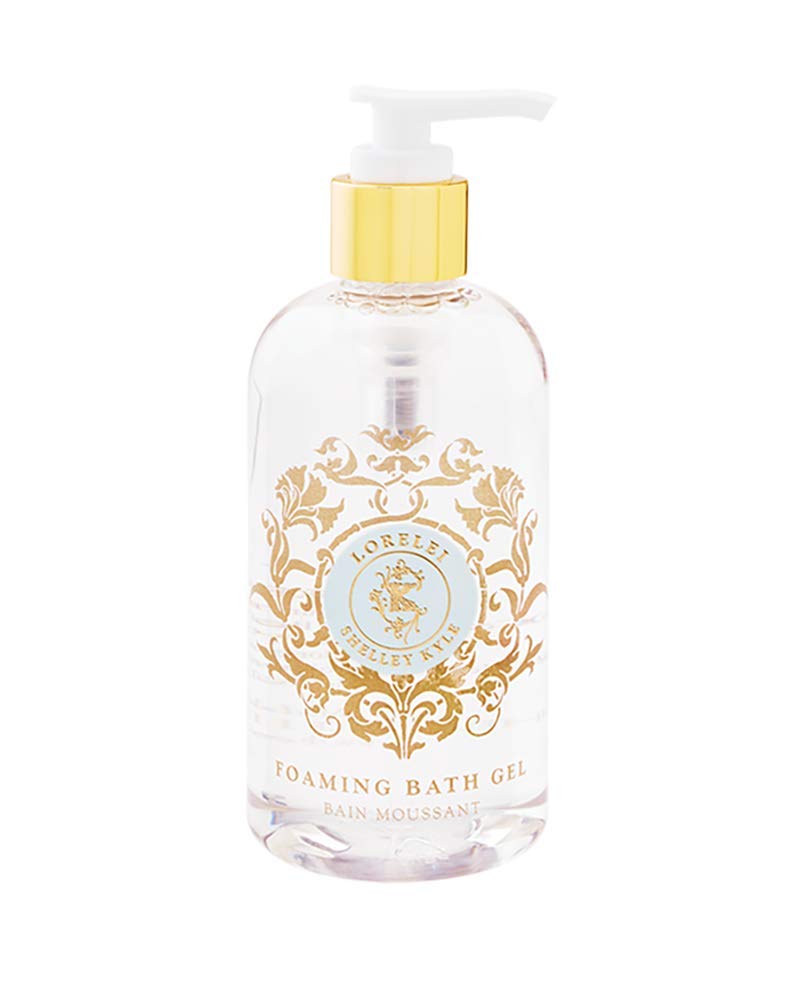 Shelley Kyle Lorelei Complete Gift Set - Hydrating Body Lotion, Foaming Bath Gel & Perfume in Elegant Cream & Gold Gift Box with Ribbon | Perfect Birthday, Anniversary & Valentine's Day Present for Her