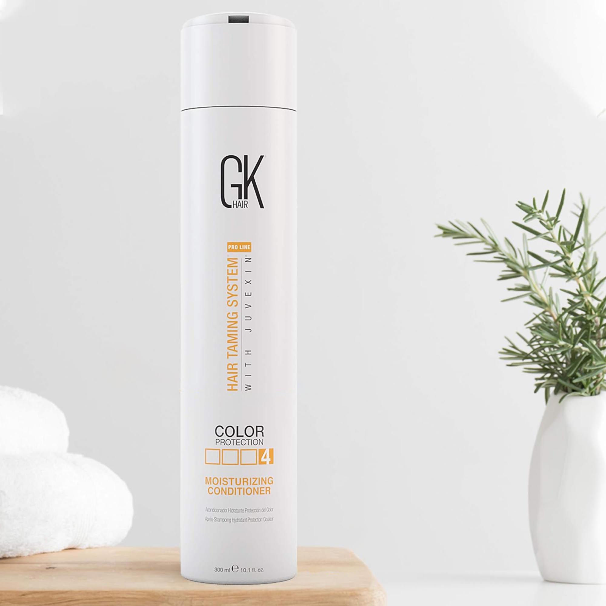GK Hair Taming Moisturizing Conditioner for Dry & Frizzy Hair - Hydrating & Smoothing Hair Treatment for Daily Use at Home & Salon