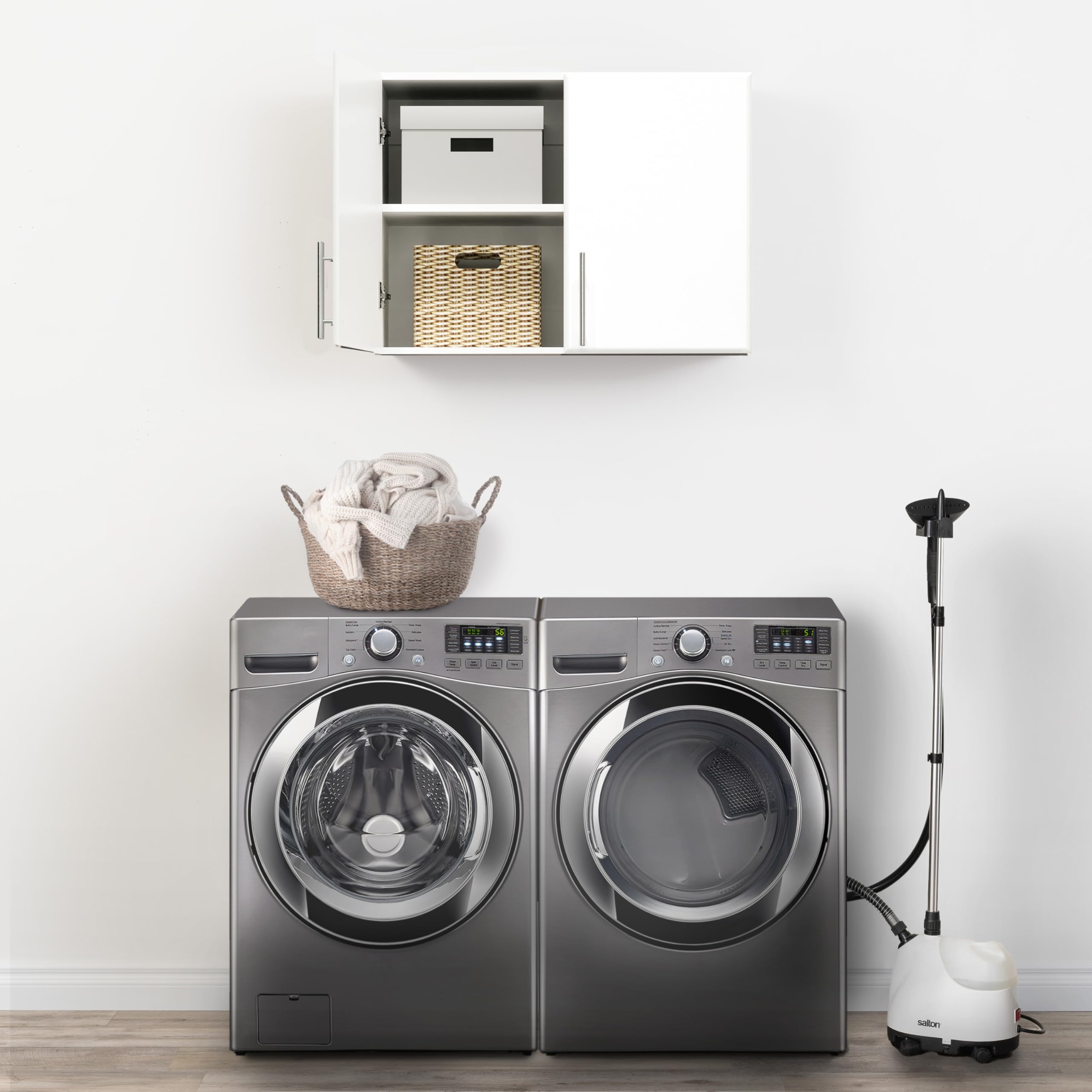 Prepac White Wall Mounted Storage Cabinet - 16