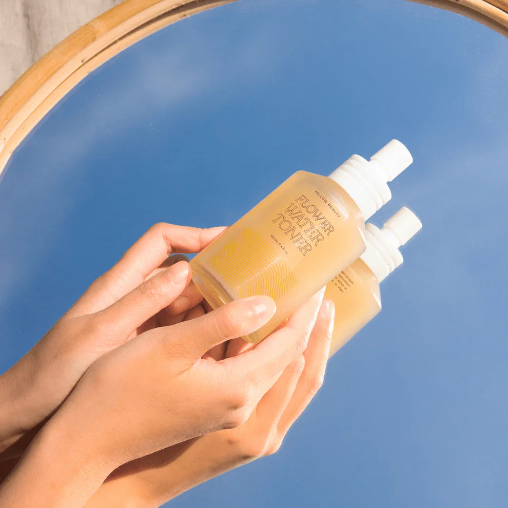 Best Flower Water Toner for Hydrating & Brightening Skin | Natural Facial Mist for Dry & Sensitive Skin | Perfect for Daily Skincare & Makeup Prep