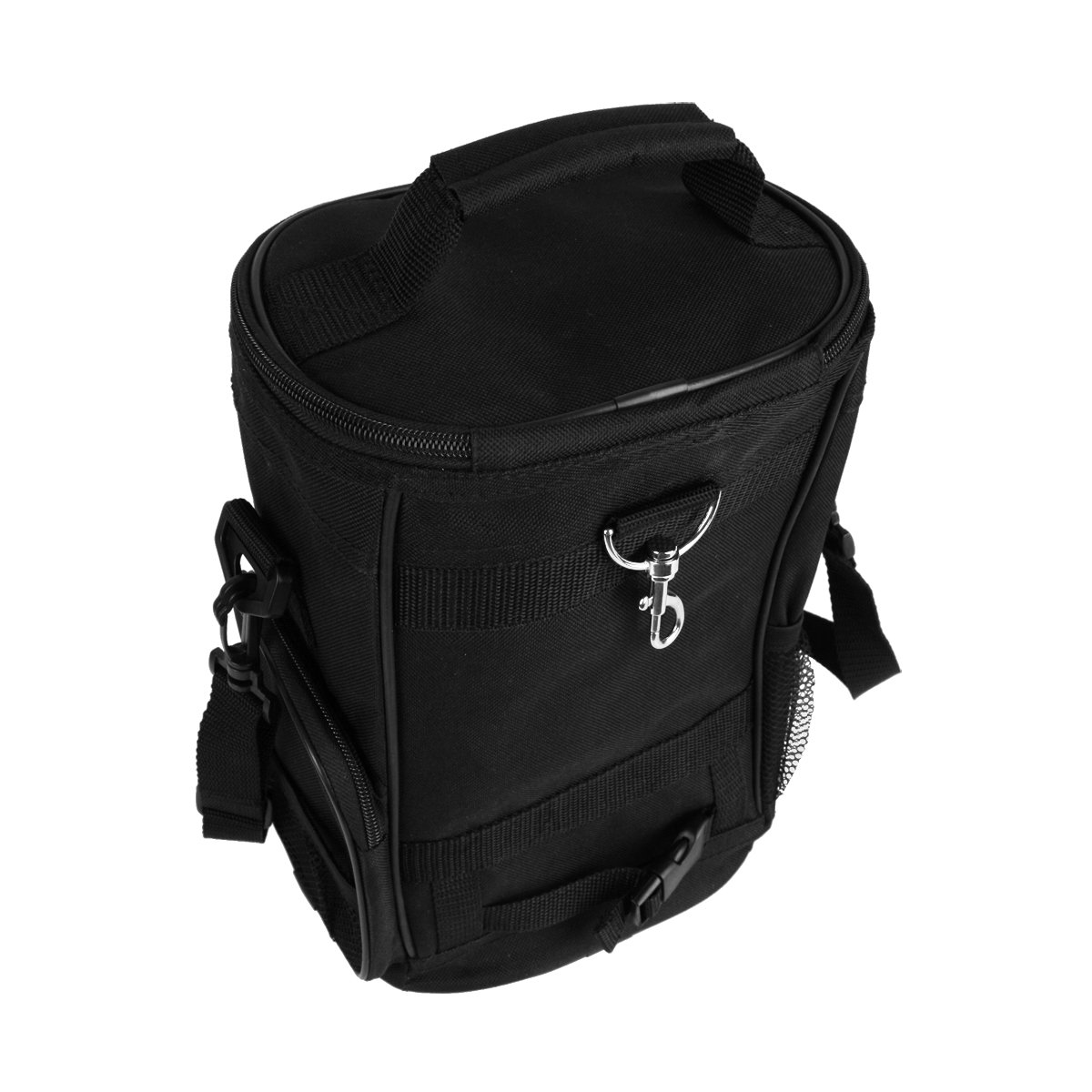 Intech Portable Soft Sided 10-Can Insulated Golf Bag Cooler with Accessory Caddy, Fits Golf Cart, Push Cart or Carry, Perfect for Golf, Picnics, and Outdoor Adventures