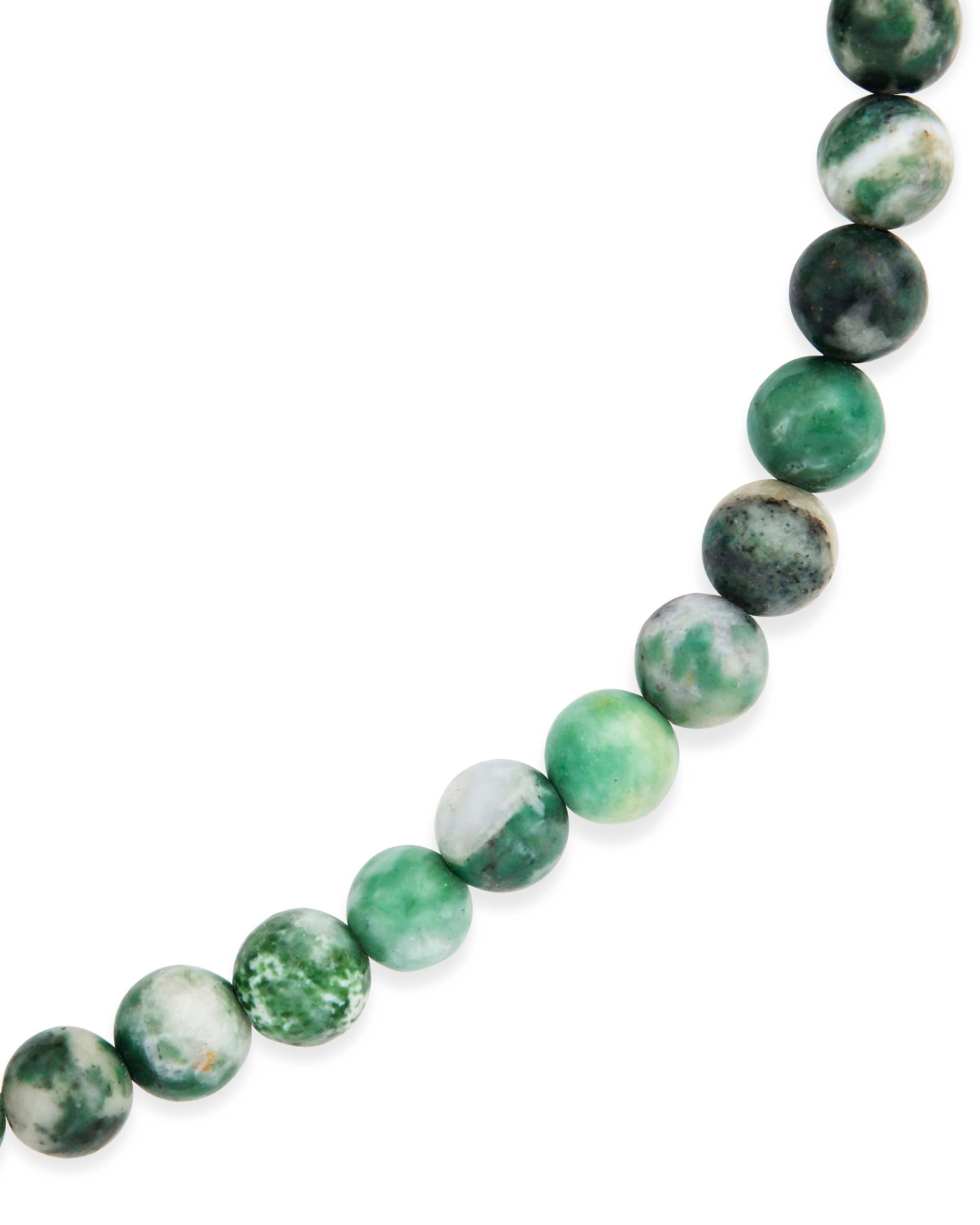 Jade Beaded Stretch Bracelet for Women - Adjustable Healing Stone Jewelry for Yoga, Meditation & Everyday Wear