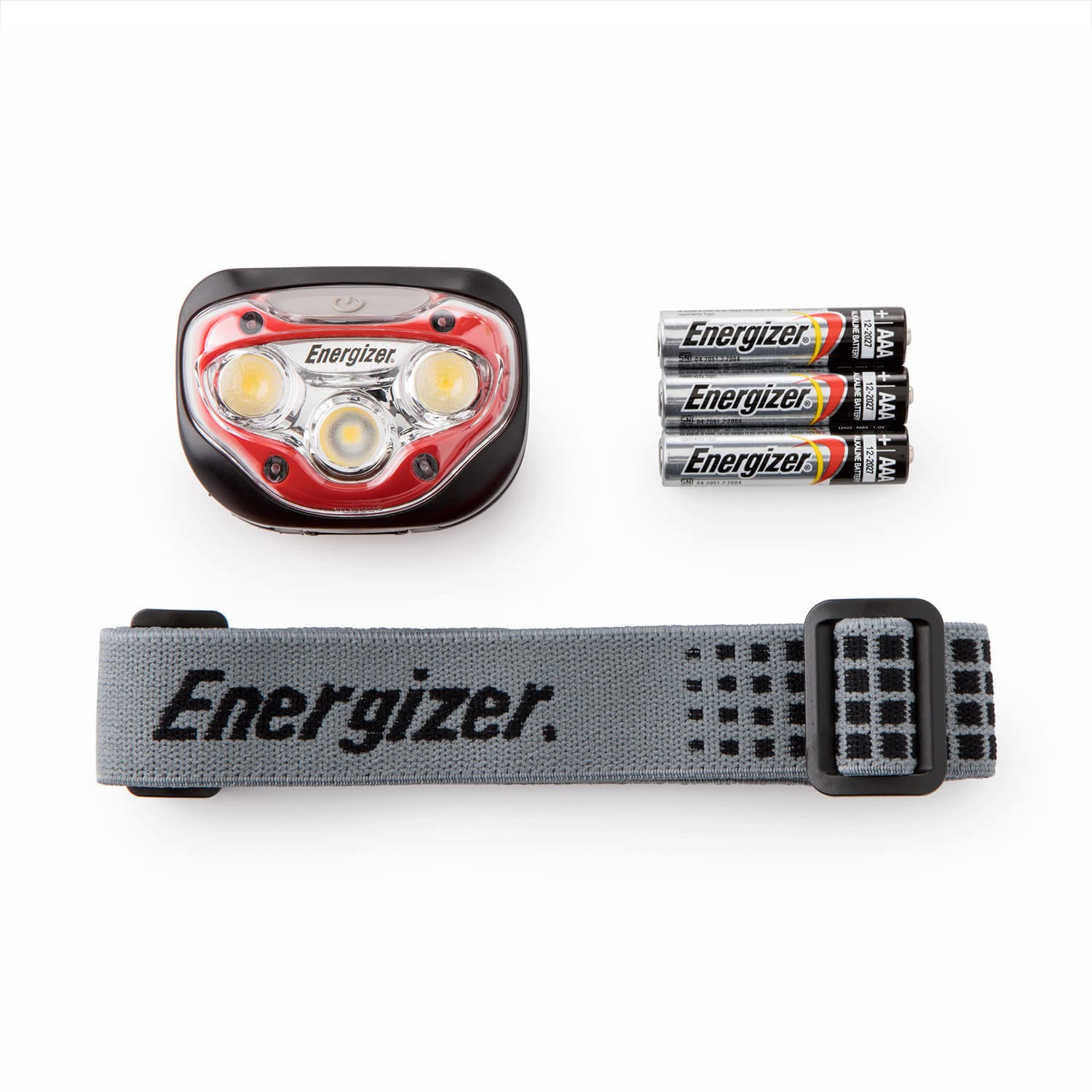 Energizer Industrial Headlamp - Water Resistant LED Hard Hat Light with Bright Beam | Durable Work Headlamp Includes Batteries (Pack of 1) | Perfect for Construction, Mining, Camping & Nighttime Repairs