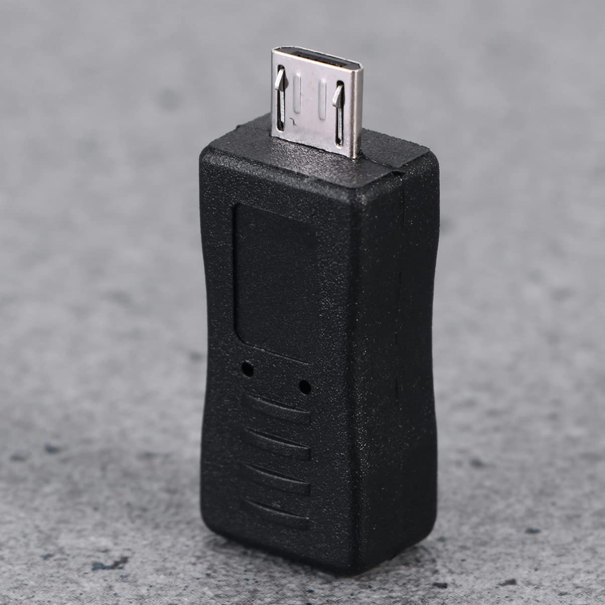 Micro USB to Mini USB Adapter - Male to Female Converter for Smartphones & Electronics | Perfect for Charging, Data Transfer & Device Connectivity