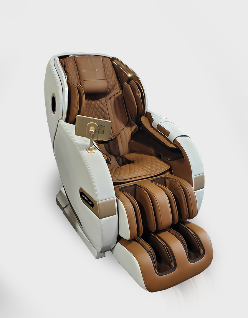 EVERYCARE GF 500 01 Full Body Massage Chair with Zero Gravity Recliner - Shiatsu Massage for Back, Neck & Shoulder Pain Relief - Perfect for Home, Office & Relaxation
