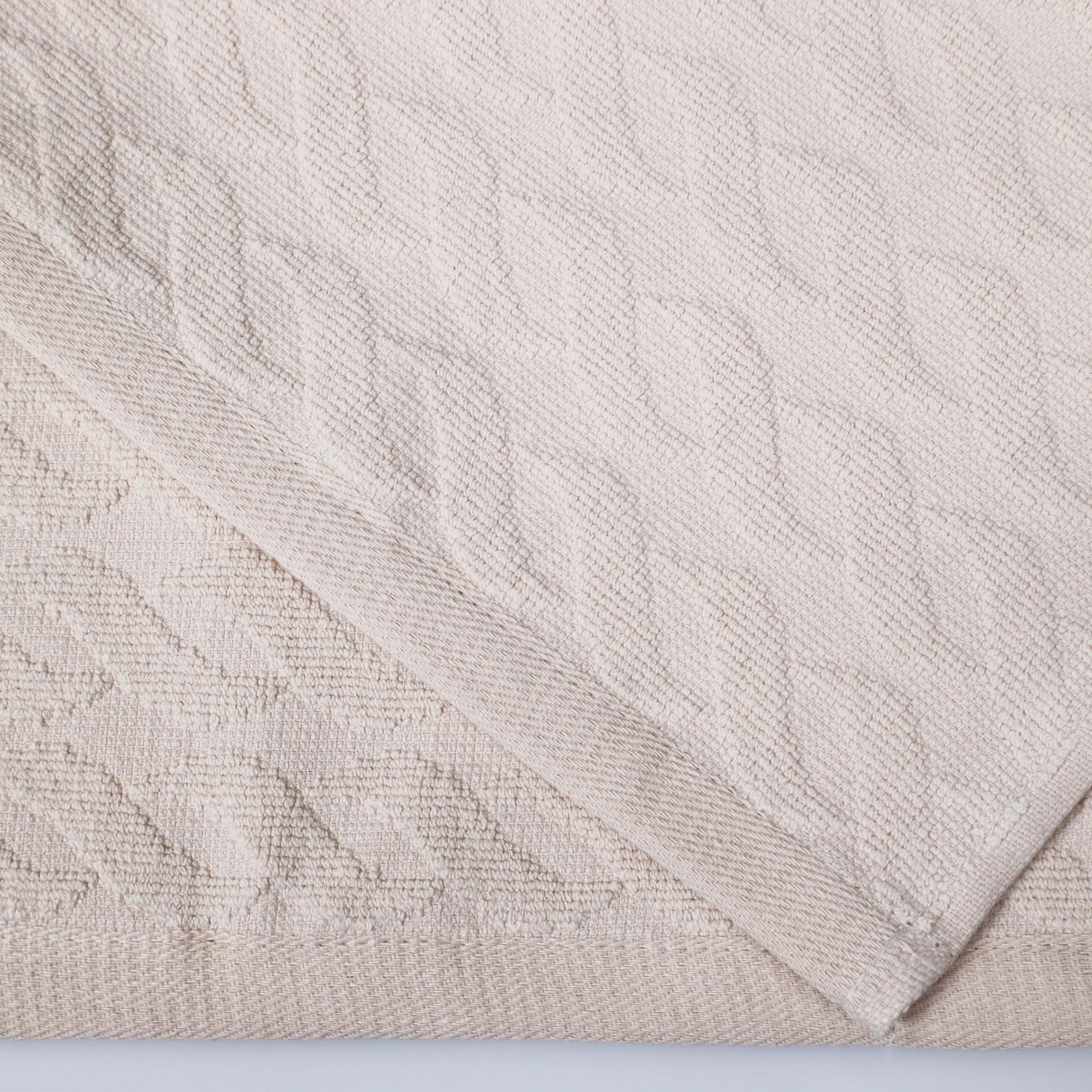 Premium 8-Piece Turkish Cotton Jacquard Herringbone & Solid Bath Towel Set - Ultra Soft & Absorbent for Spa, Bathroom & Luxury Home Use