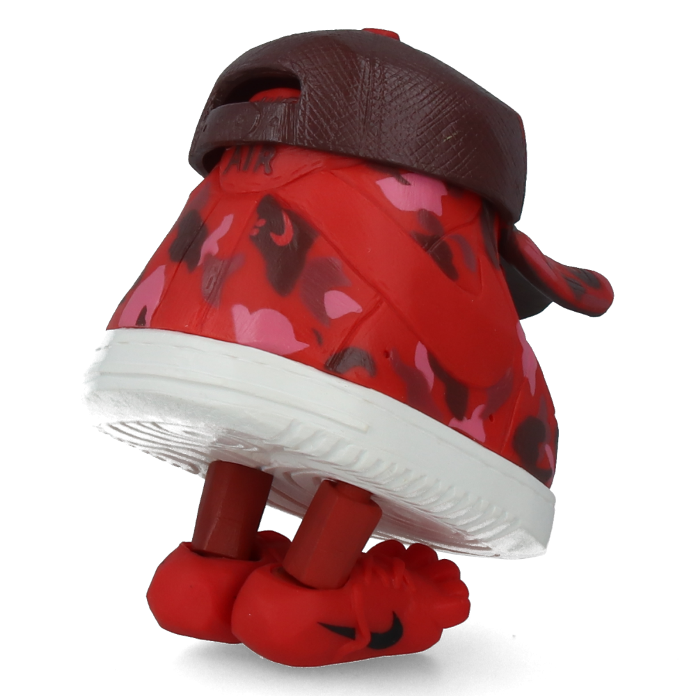 Mr. Shoe Boring Red x Nike x Michael Lau Limited Edition Sneakers - Red and Red Colorway - Perfect for Streetwear Fashion & Sneaker Collectors