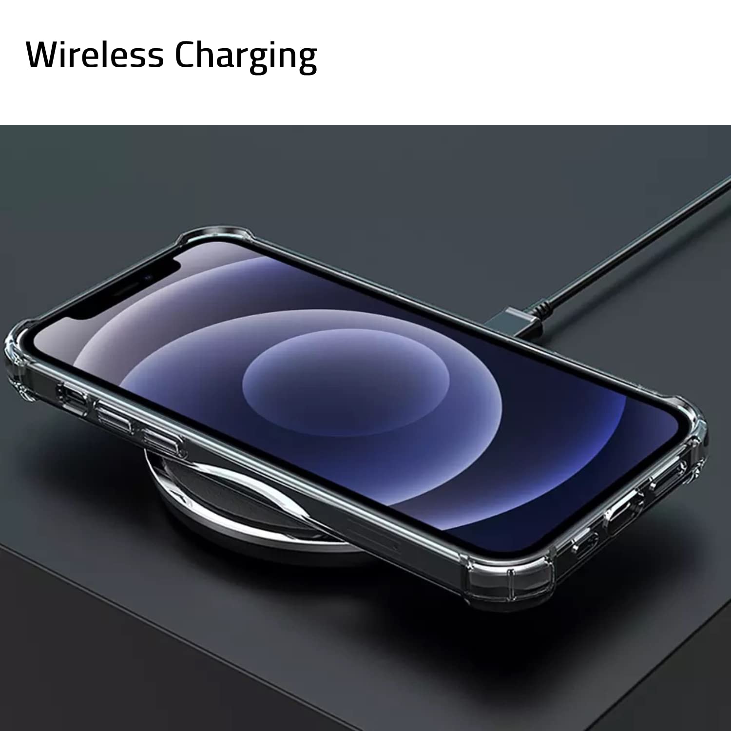 Celestial Sun & Moon iPhone 14 Pro Max Case - Trendy Dark Blue Aesthetic TPU Bumper Cover for Women, Men, Girls & Boys | Perfect for Daily Use, Travel & Gift Giving