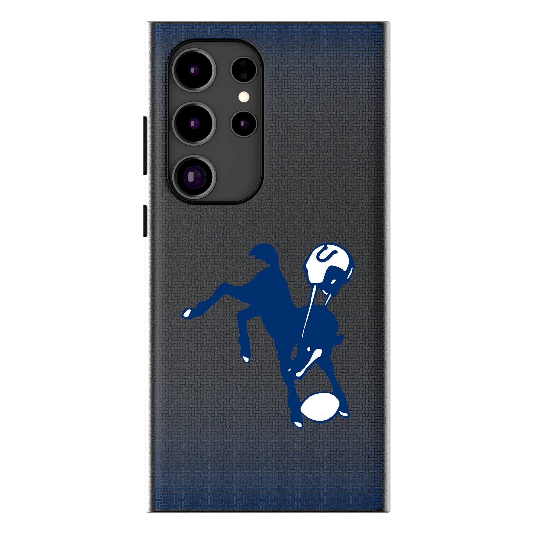 Vintage Baltimore Colts 1946 Historic Collection Linen Texture MagSafe Compatible Phone Case for Samsung Galaxy S23/S22/S21 - Perfect for NFL Fans & Retro Sports Enthusiasts