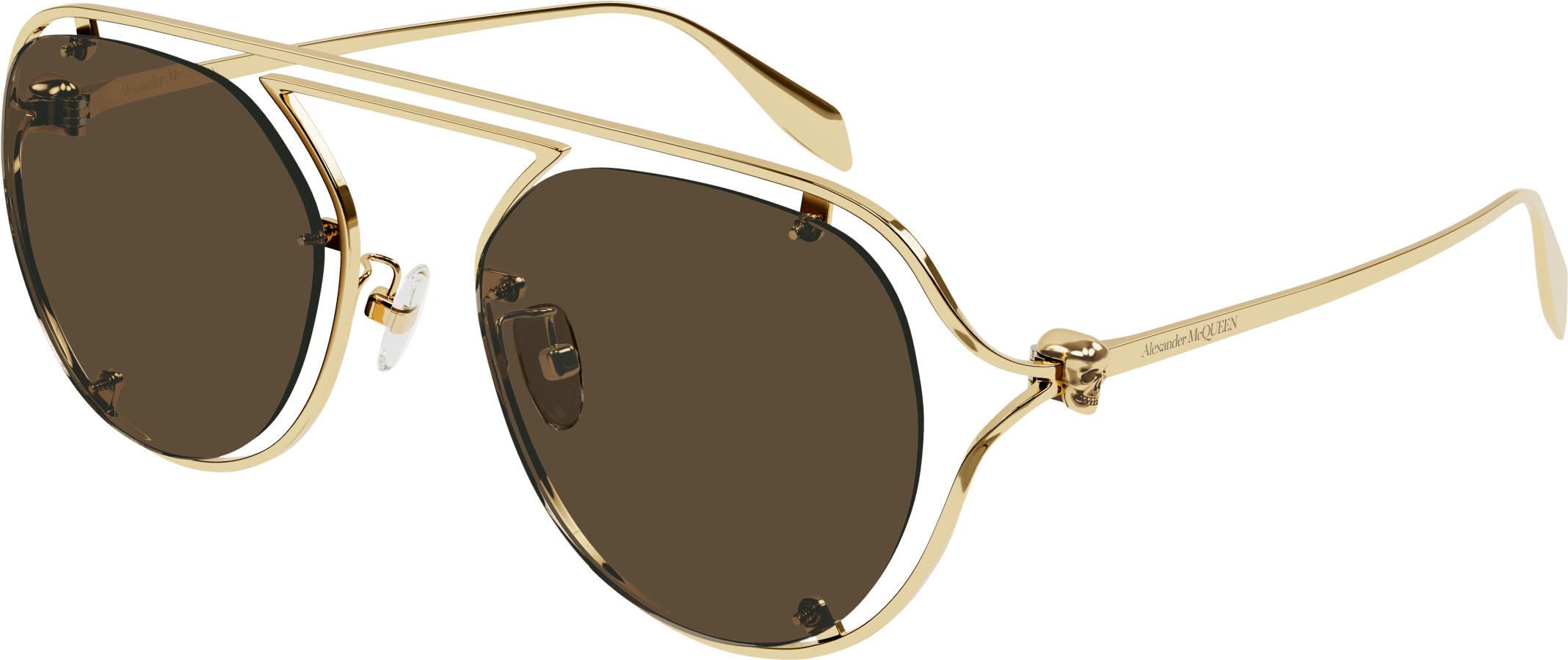 Alexander McQueen AM0365S Sunglasses - Luxury Designer Shades for Men & Women - Perfect for Outdoor Activities, Travel & Fashion