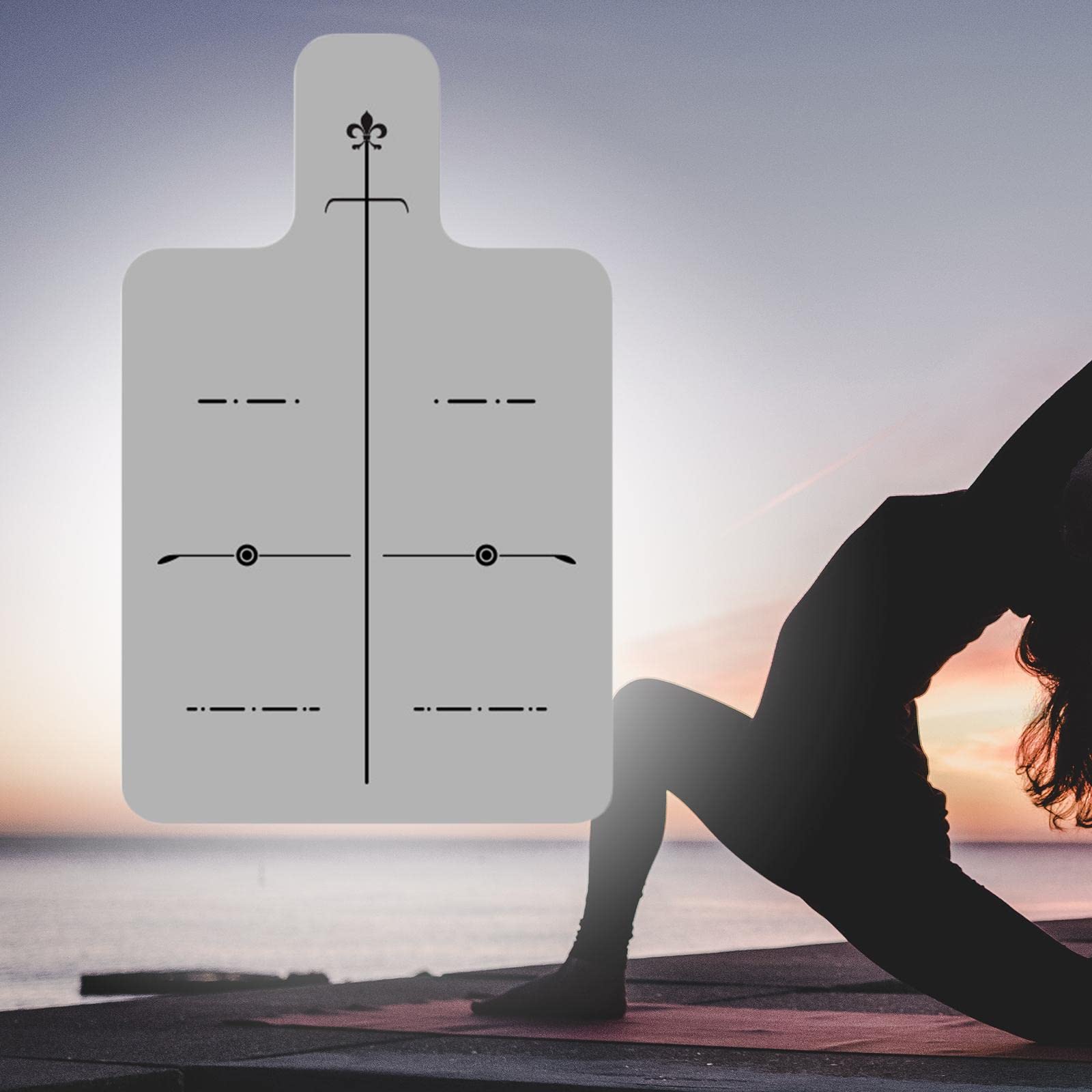 Premium Non-Slip Suede Pilates Reformer Mat - 24