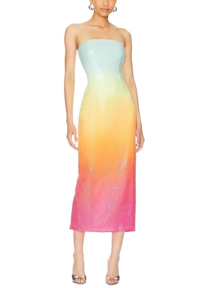 Sparkly Sequin Bodycon Dress for Women - Sexy Beaded Glitter Maxi Dress for Birthday Party & Special Occasions | Perfect for Evening Events, Prom, and Night Out