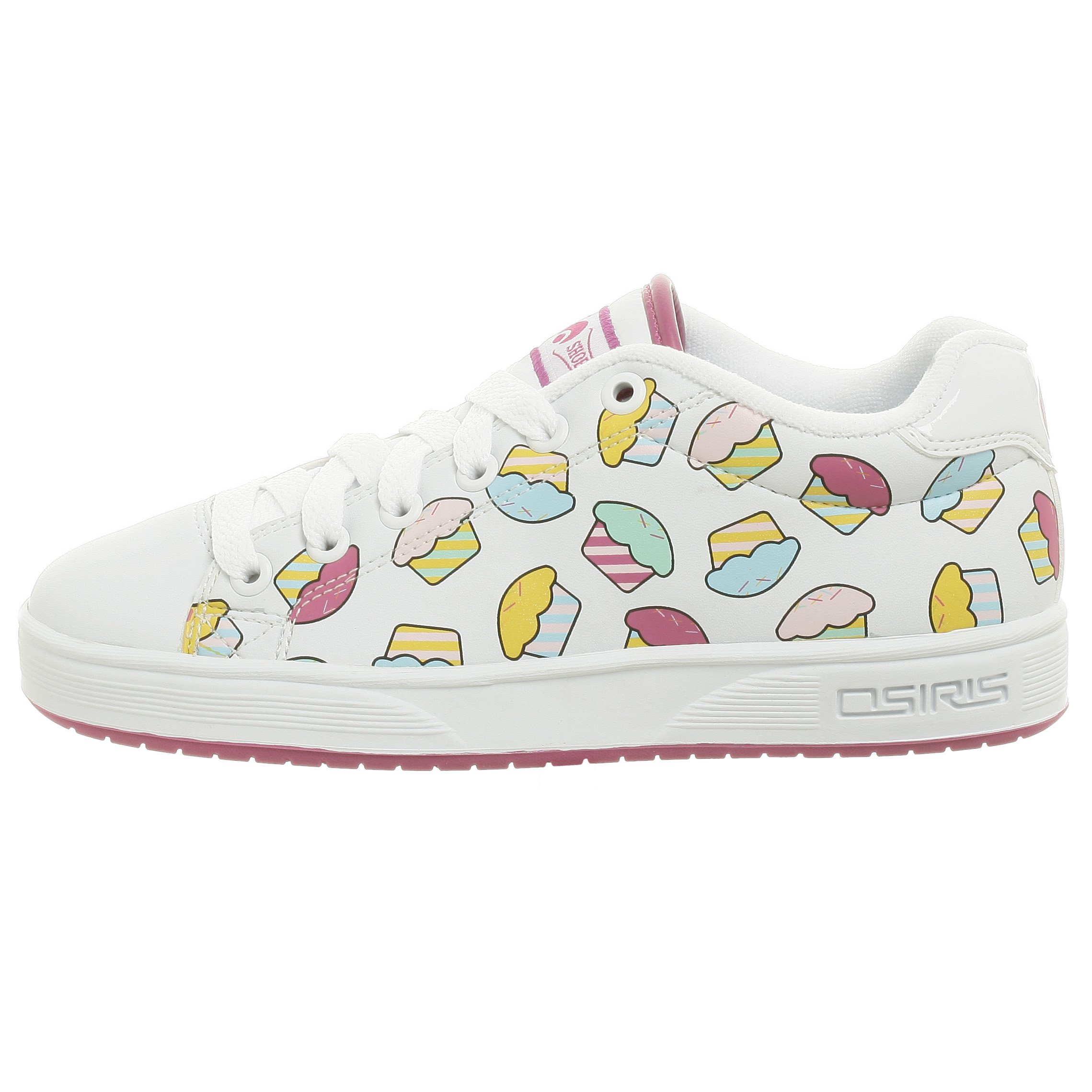 Osiris Little Kid/Big Kid Girls Troma Sneakers - Stylish & Comfortable Skate Shoes for School, Play & Everyday Wear
