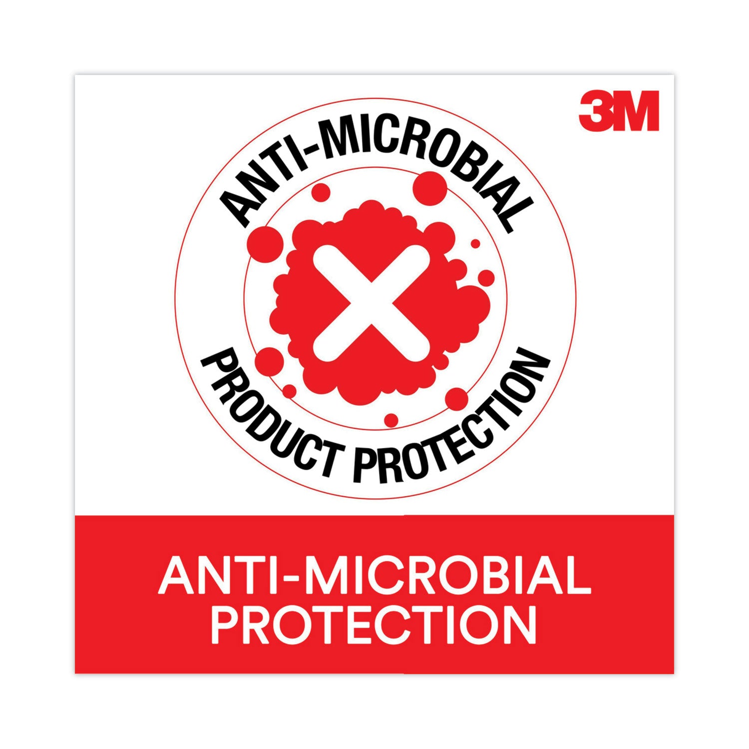 3M™ Antimicrobial Gel Large Keyboard Wrist Rest - 19
