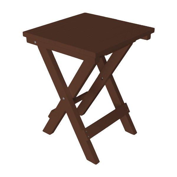 Portable Folding Bistro Table - Compact Outdoor Patio Dining Set for Small Spaces, Balcony, Garden & Picnic Use