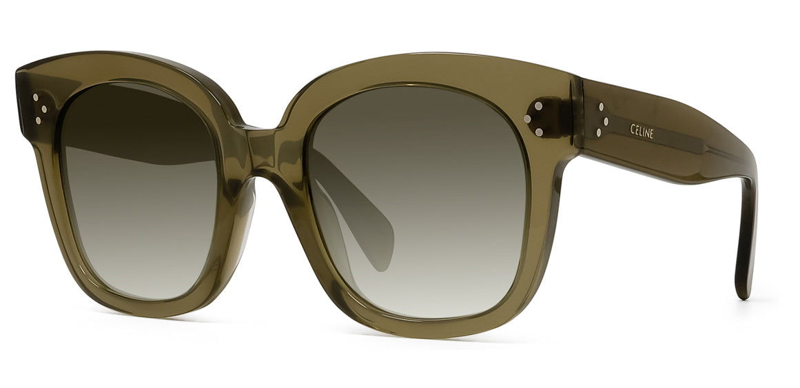 CELINE Bold 3 Dots CL4002UN Sunglasses - UV Protection Polarized Lenses for Women - Perfect for Driving, Beach & Outdoor Activities
