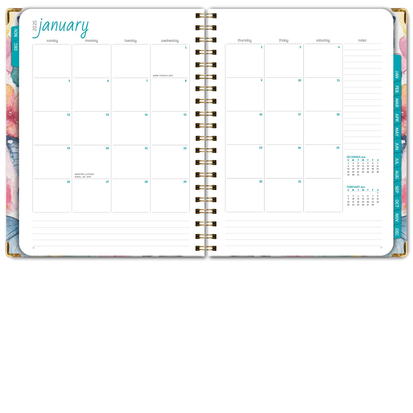 2025 Hardcover Planner 8.5