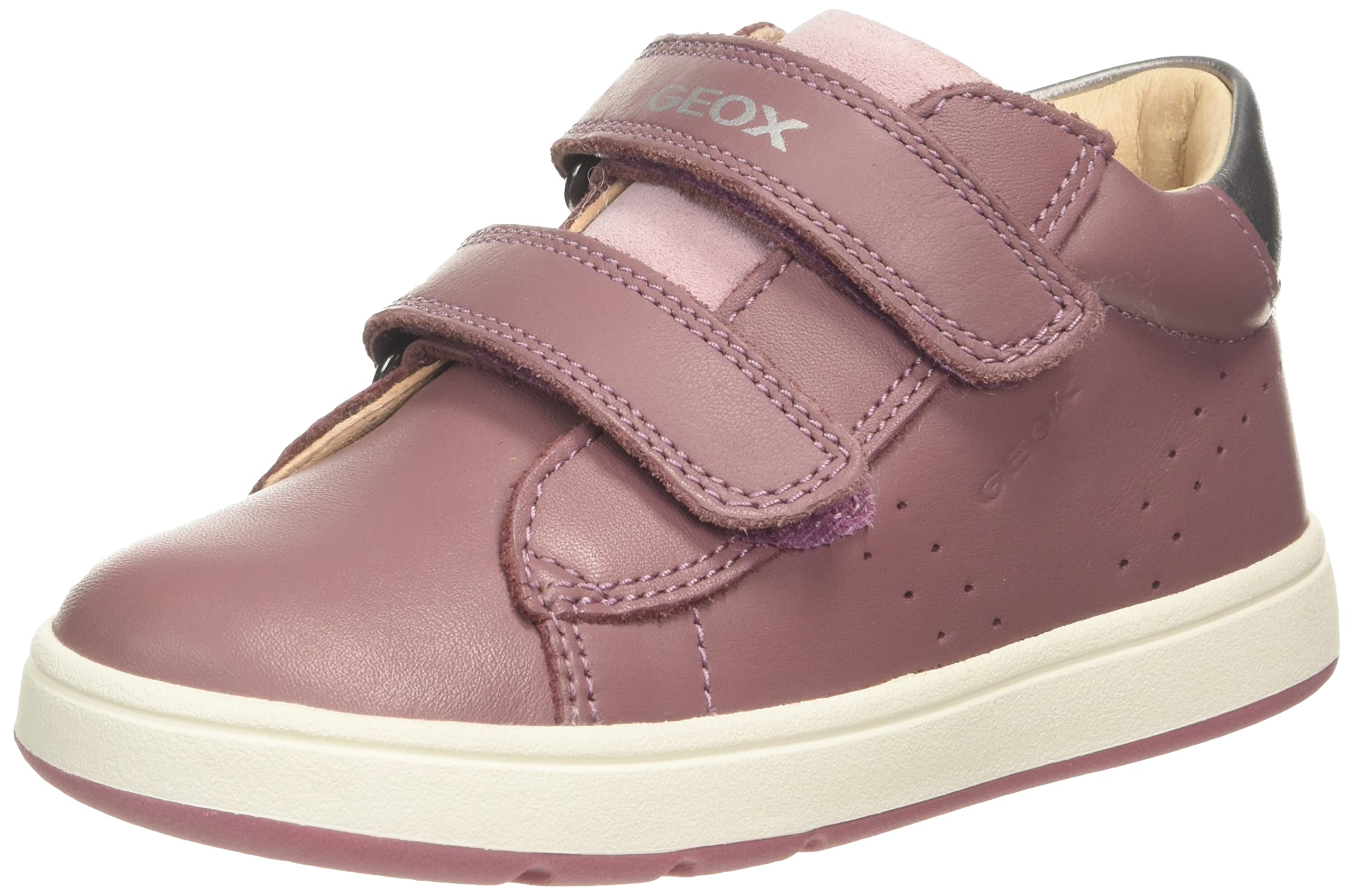 Geox Baby Girl's First Walker Sneakers - Lightweight & Breathable Shoes for Toddlers - Perfect for Walking, Playtime & Outdoor Adventures