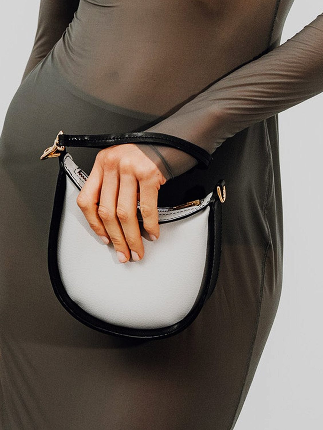 Kingston MIRUM® Vegan Leather Shoulder Bag for Women - White | Stylish & Cruelty-Free Crossbody Purse | Perfect for Work, Travel & Everyday Use