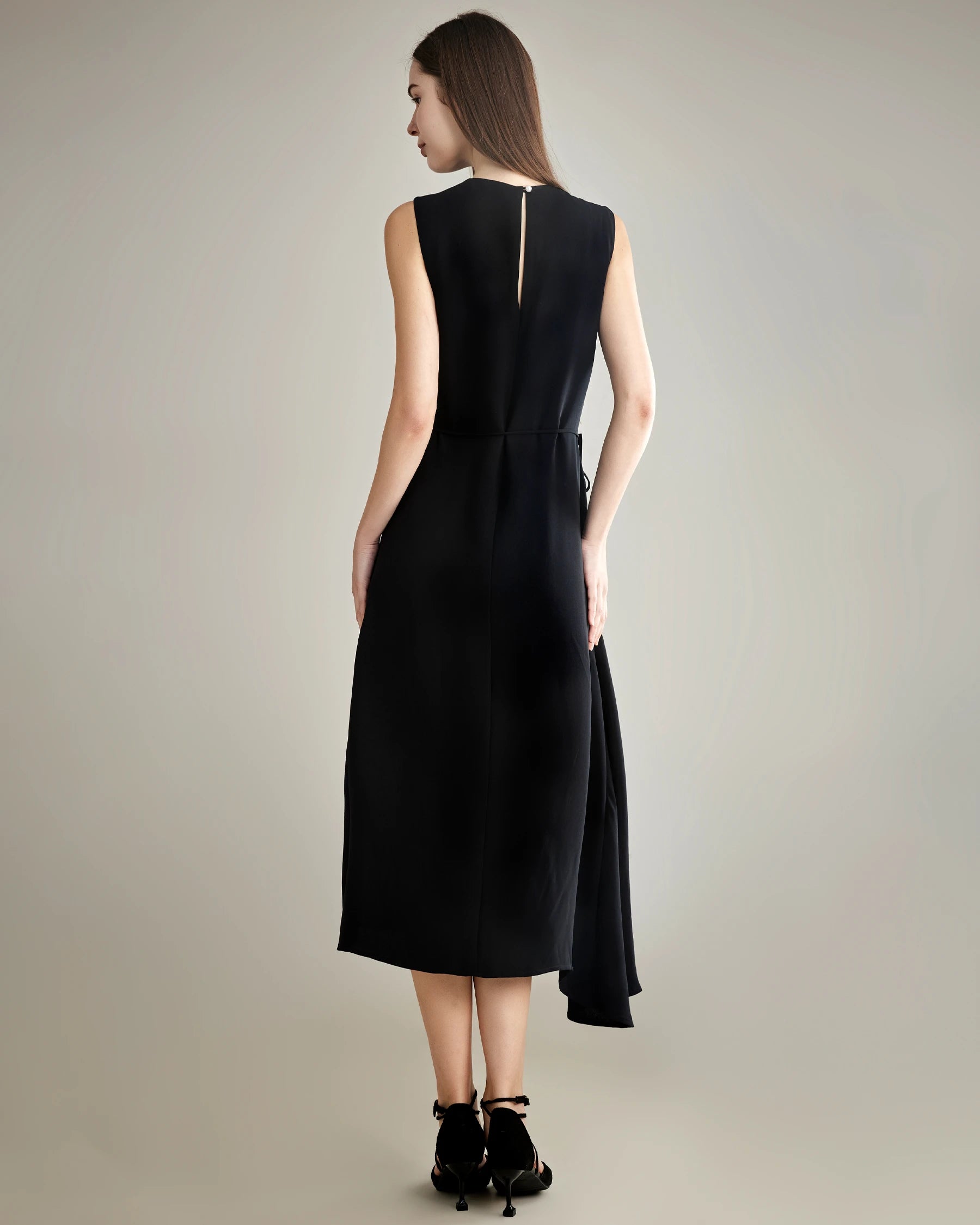 32 Momme Sleeveless Silk Dress for Women - Luxury Pure Mulberry Silk Summer Dress - Perfect for Weddings, Parties & Special Occasions