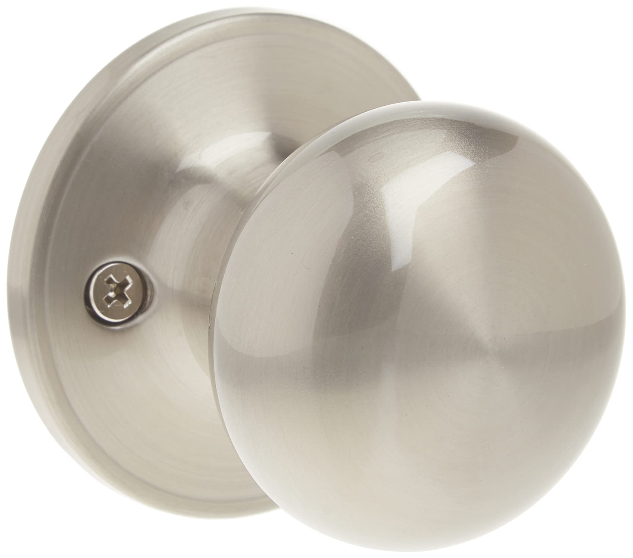 Schlage J170STR619 Stratus Decorative Inactive Trim Knob in Satin Nickel - Premium Door Hardware for Home & Office Security | Perfect for Interior Doors, Bedrooms, and Closets