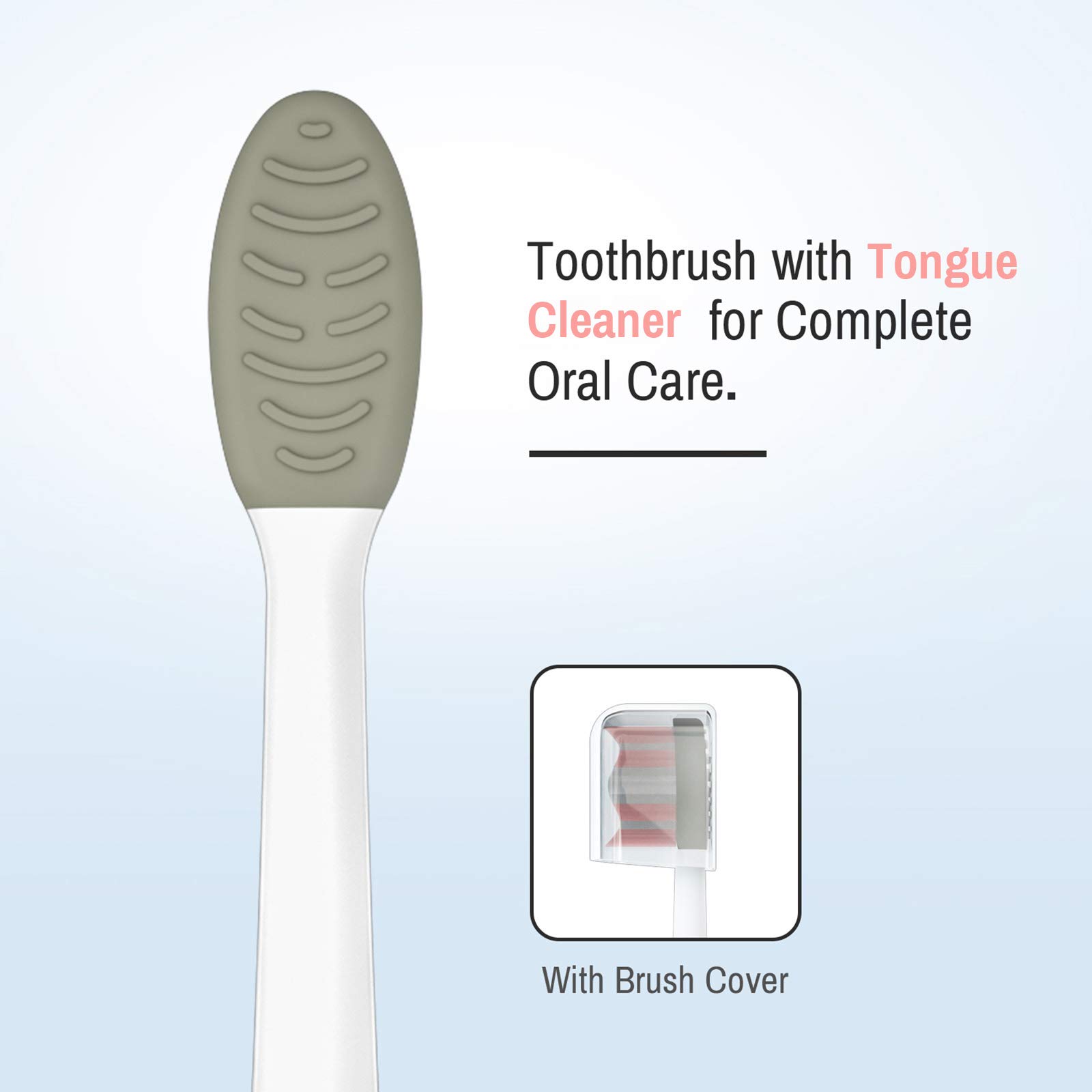 DIKLA Sonic Electric Toothbrush for Adults - 44,000 VPM Whitening Toothbrush with 4 Modes, Smart Timer & Fast Charging | Plaque Removal, Teeth Whitening | Perfect for Travel & Daily Oral Care (Pink)