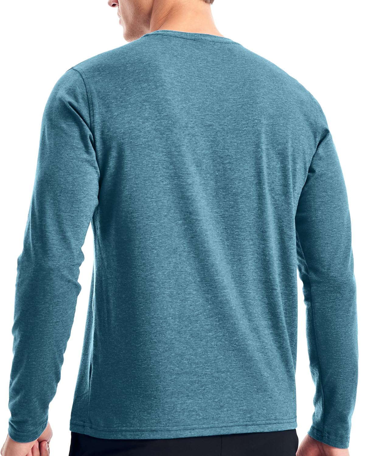 Men's Henley Shirts Long Sleeve Casual Cotton Blend Tee with 3 Button Placket | Comfortable Button-Up Shirt for Everyday Wear, Date Night & Outdoor Activities